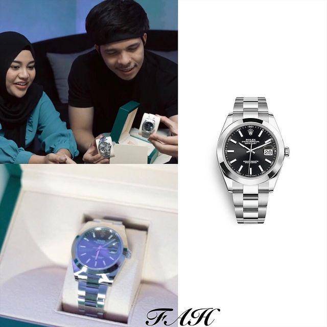 potret koleksi jam tangan milyaran Atta Halilintar (instagram.com/fashion_aureliehermansyah_atta)
