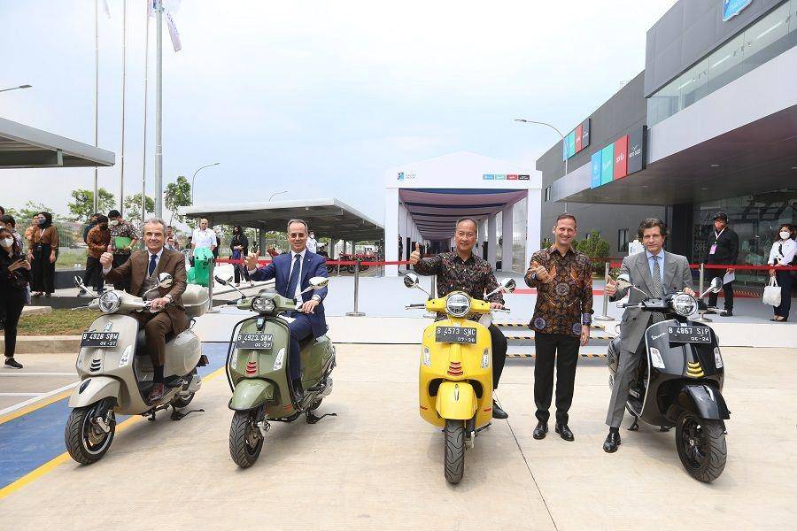 Pabrik Piaggio Group akan mulai memproduksi Vespa, dan motor-motor lain di bawah Piaggio Group (dok. Piaggio)