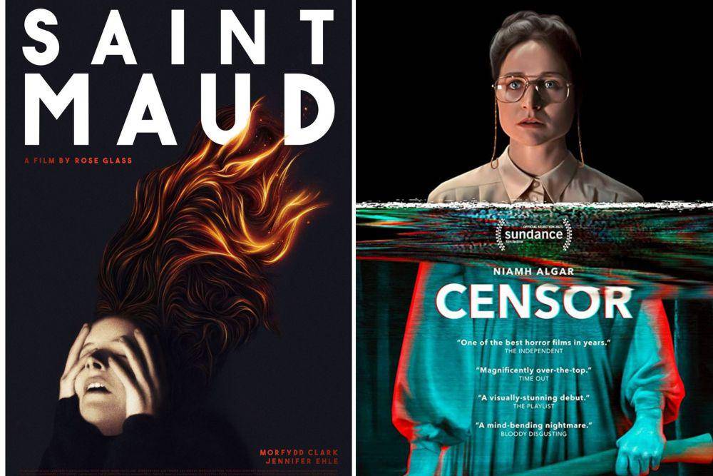 poster film Saint Maud dan Censor (dok. Film4 Productions/Saint Maud | dok. Film4 Productions/Censor)
