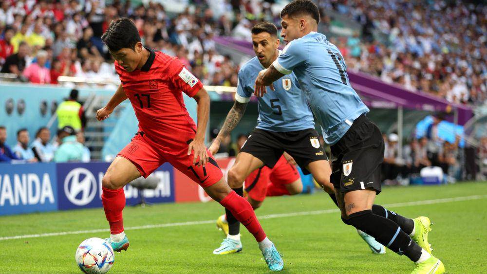 Korea Selatan melawan Uruguay (twitter.com/FIFAWorldCup)