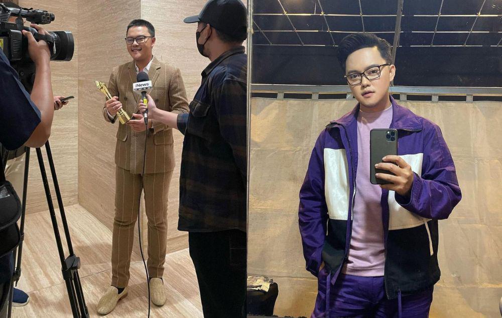 9 Potret Danang DA Raih Penghargaan Anugerah Dangdut Indonesia!