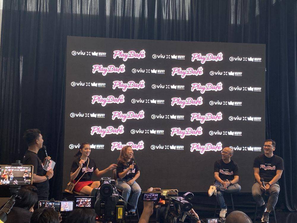 press conference talkshow playdate (dok.IDNTimes/stephanierisyana)