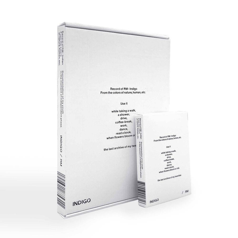 album fisik indigo(twitter.com/BIGHIT_MUSIC)