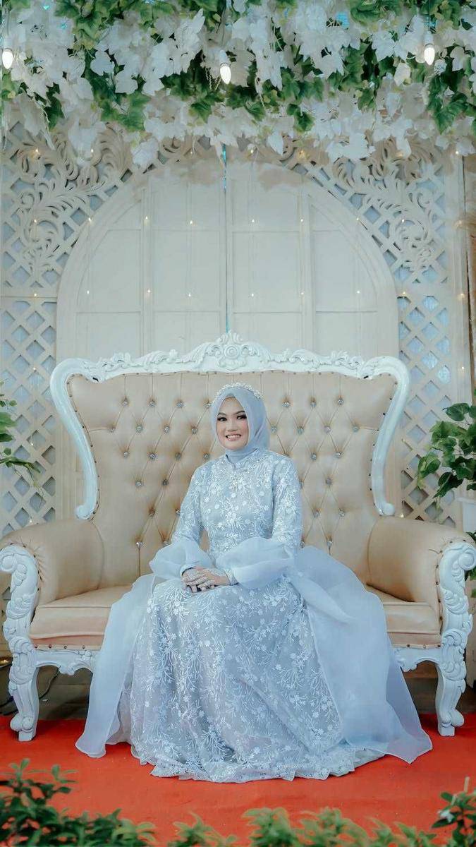 Ilustrasi pengantin wanita di pelaminan. (Pexels/fadhil_wy)