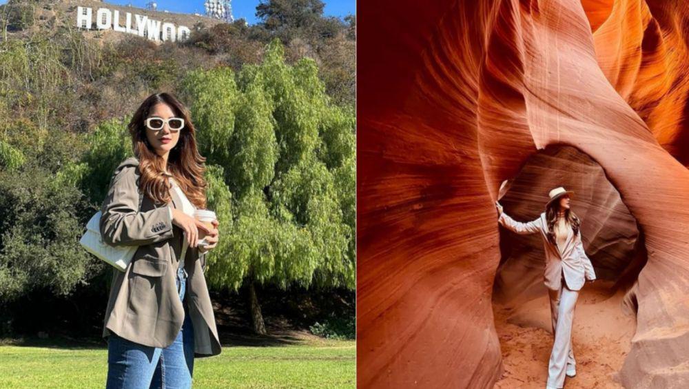 9 Potret Keren Alodya Desi saat Liburan di Amerika Serikat, Seru Abis!
