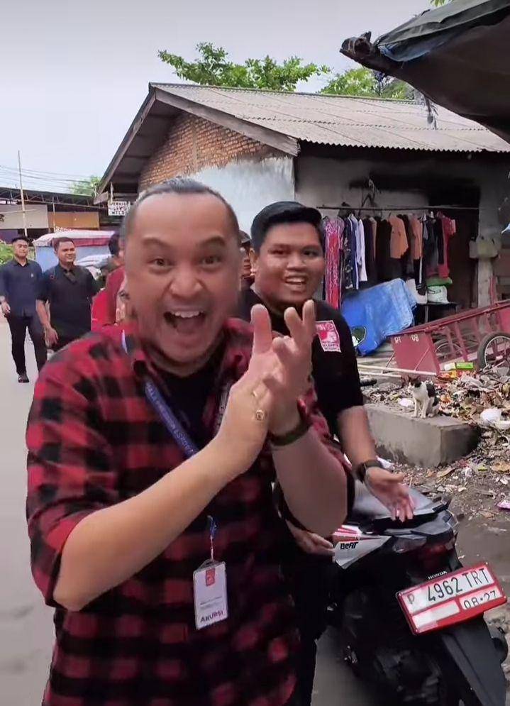 potret Giring Ganesha blusukan ke Cakung (instagram.com/giring)