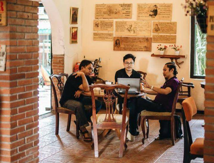 Suasana di OG Cafe. (Instagram/de_karanganjar)