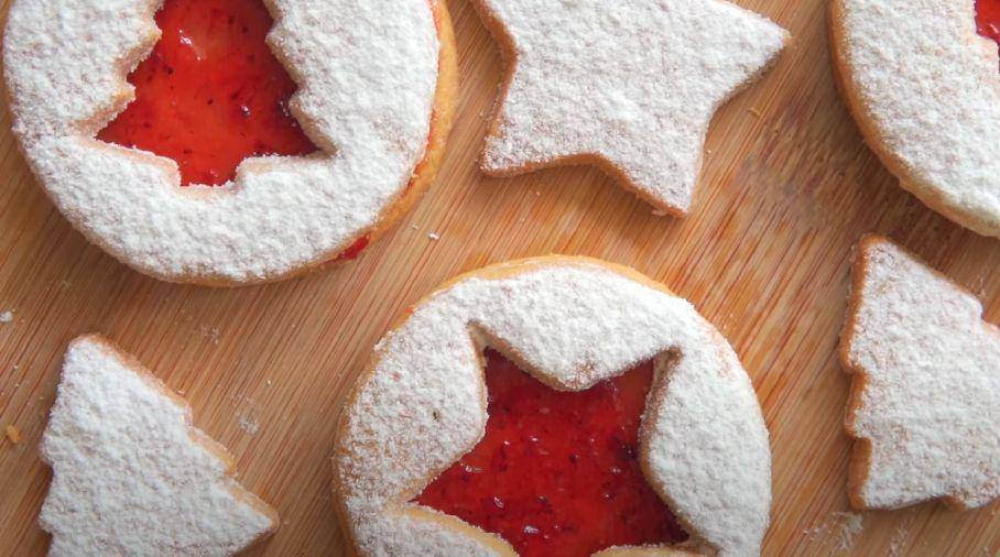 ilustrasi linzer cookies (youtube.com/Luvita Ho)