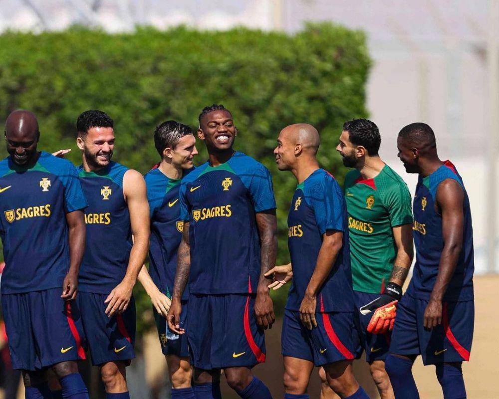 suasana latihan TImnas Portugal di Qatar (instagram.com/portugal)