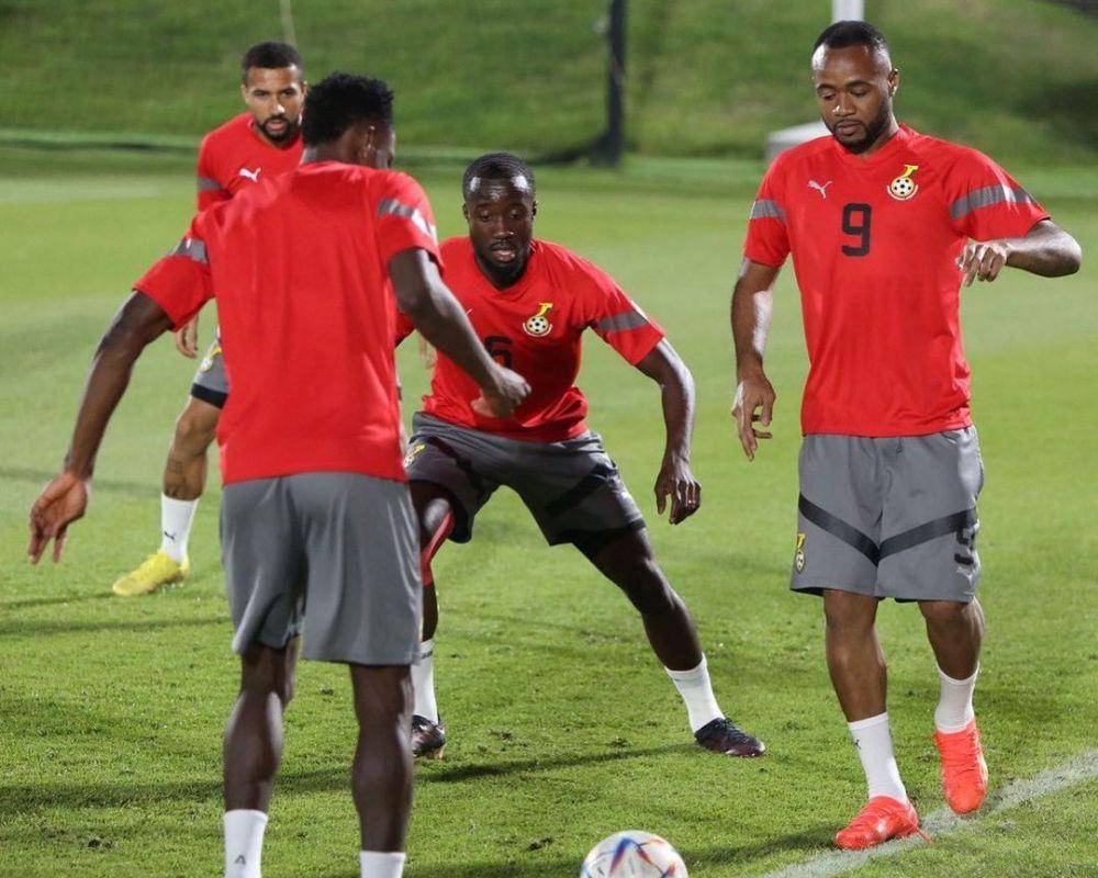suasana latihan TImnas Ghana di Qatar (instagram.com/blackstarsofghana_)