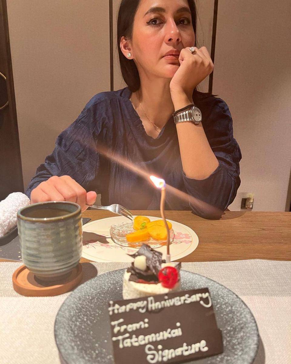 perayaan anniversary Baim dan Paula (instagram.com/baimwong)