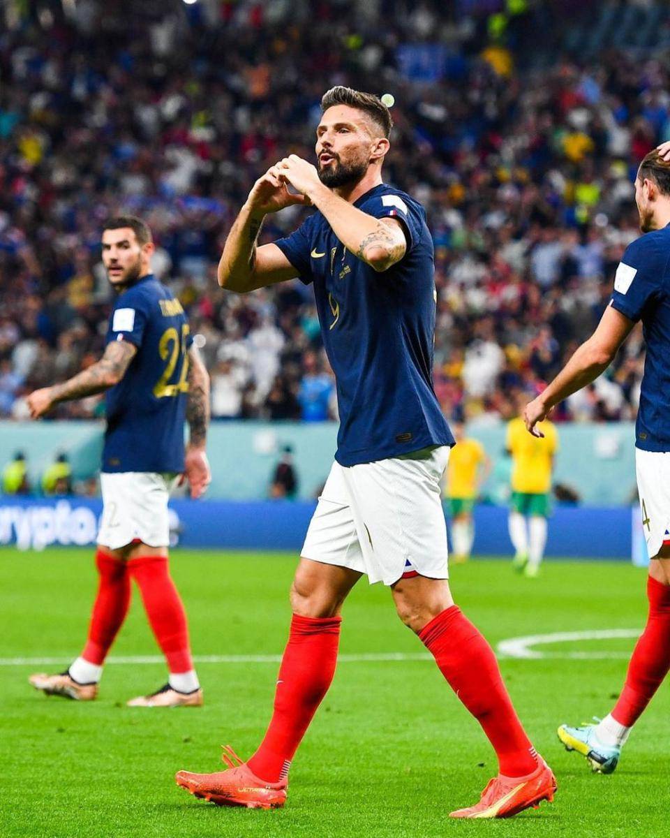 Olivier Giroud (instagram.com/equipedefrance)