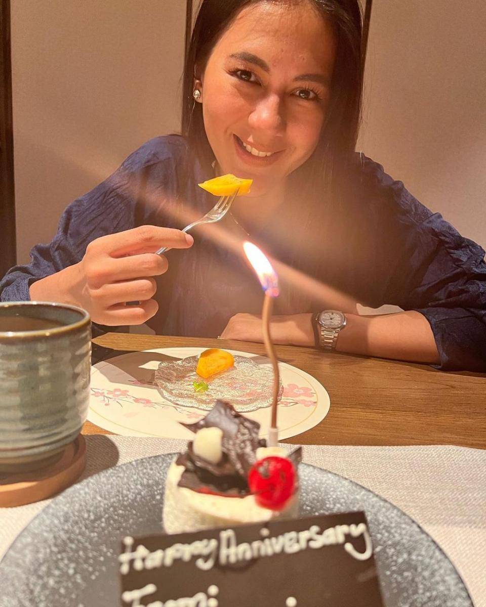 perayaan anniversary Baim dan Paula (instagram.com/baimwong)