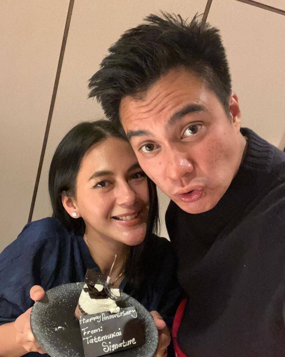 perayaan anniversary Baim dan Paula (instagram.com/baimwong)