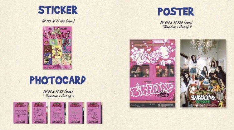 potret packaging mini album Red Velvet (instagram.com/redvelvet.smtown)