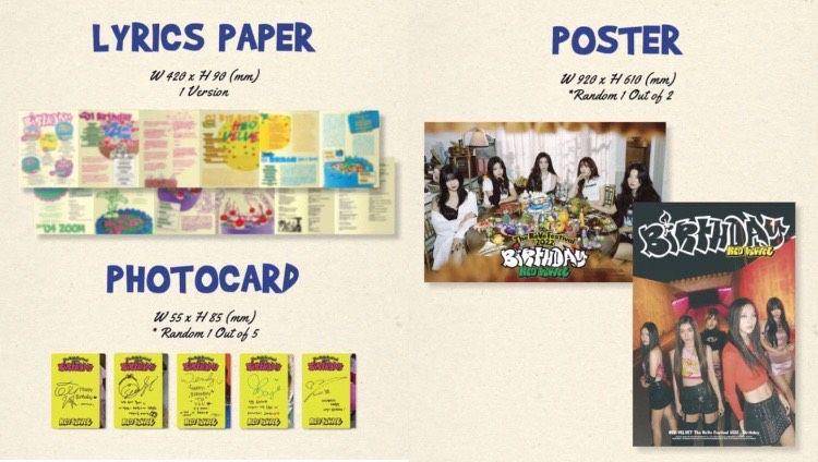 potret packaging mini album Red Velvet (instagram.com/redvelvet.smtown)