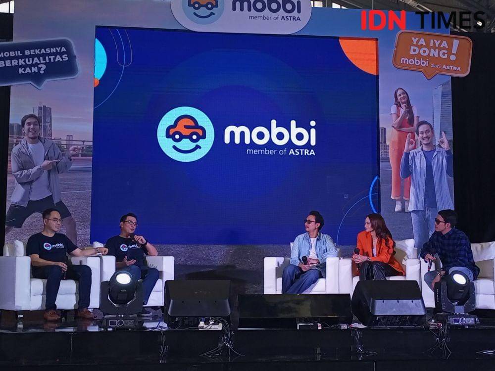 Astra Digital Mobil meluncurkan aplikasi jual-beli mobil berbasis online atau daring, Mobbi (IDN Times/Ilham Giovani)