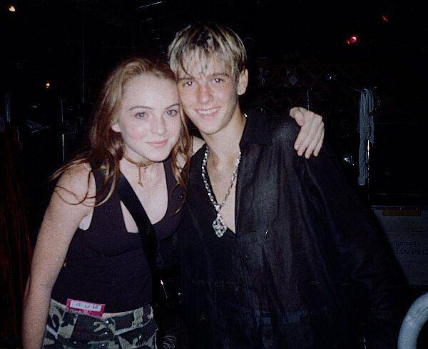 Lindsay Lohan dan Aaron Carter (dok. Famous Fix)