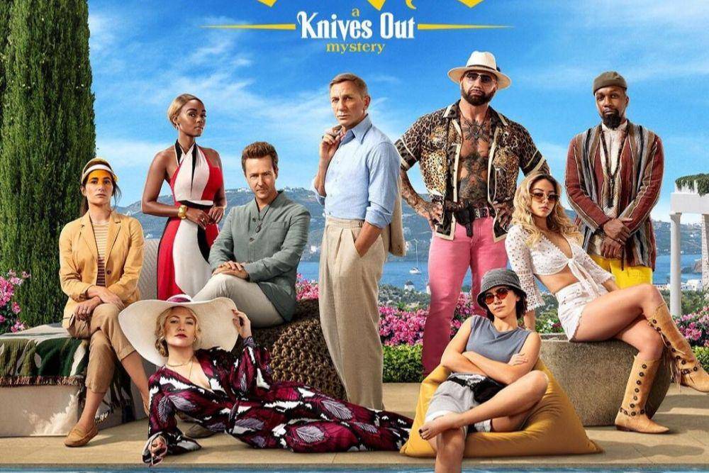 poster film Glass Onion: A Knives Out Mystery (dok. Netflix/Glass Onion: A Knives Out Mystery)