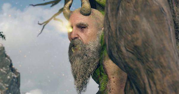 Mimir menunjukkan penampakan Jotunheim ( Dok. Santa Monica Studio / God of War 2018 )