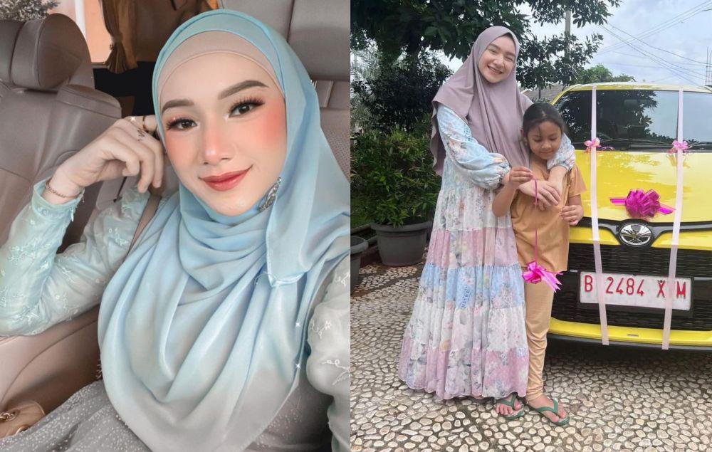 9 Potret Indri Giana yang Baru Ultah Ke-28, Dapat Hadiah Mobil!