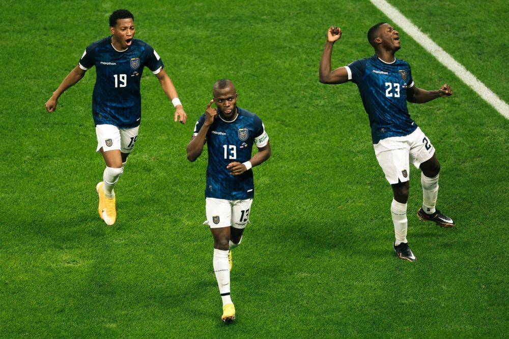 Gonzalo Plata, Enner Valencia, dan Moises Caicedo (twitter.com/LaTri)