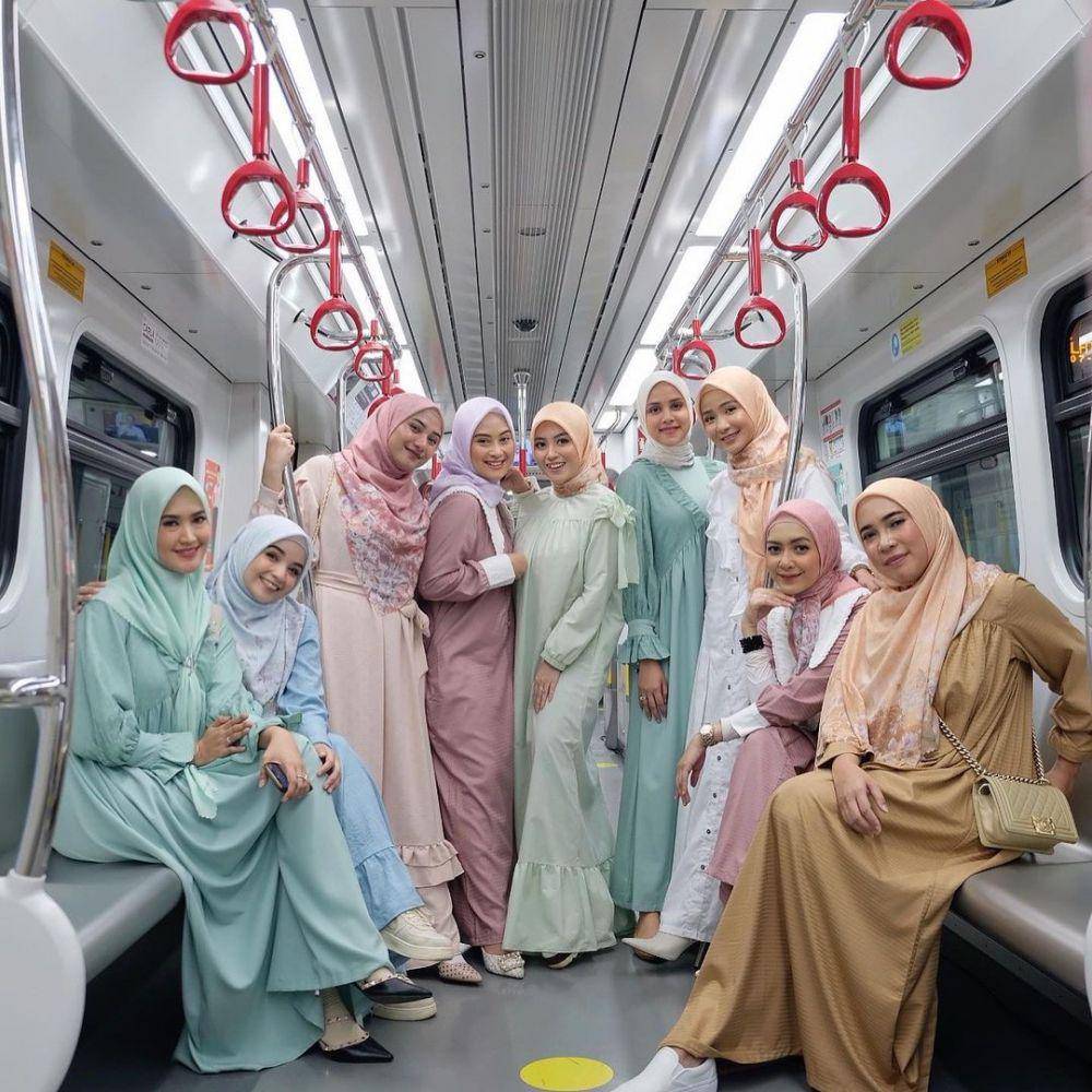 potret Nadzira Shafa dan artis lain (instagram.com/lisyanurrahmii)