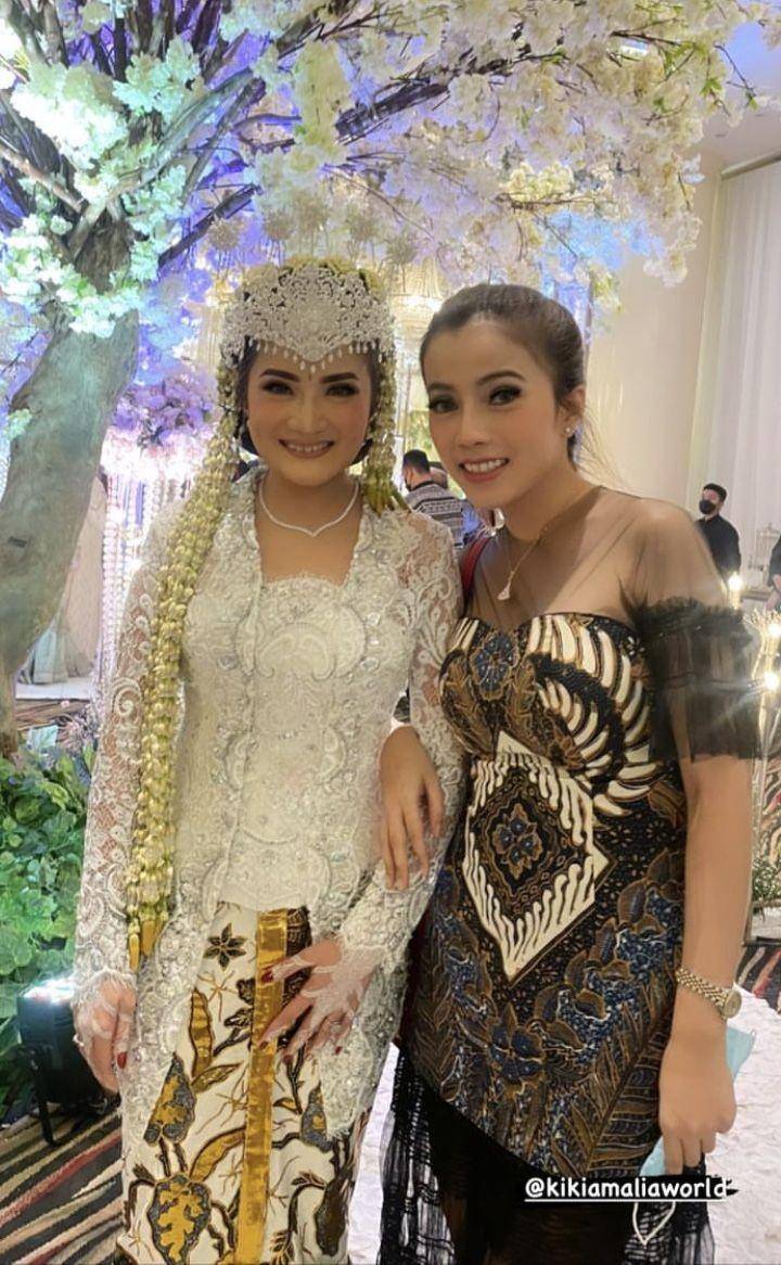tamu artis di pernikahan Kiki Amalia (instagram.com/angelaprisa)
