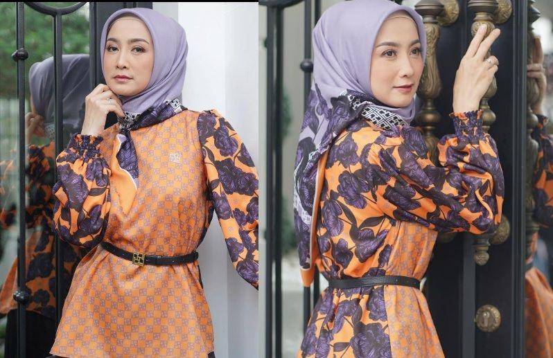 Desy Ratnasari menjadi model ivangunawanprive (instagram.com/ivangunawanprive)