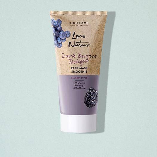 Oriflame Love Nature Dark Berries Delight Face Mask Smoothie (id.oriflame.com)