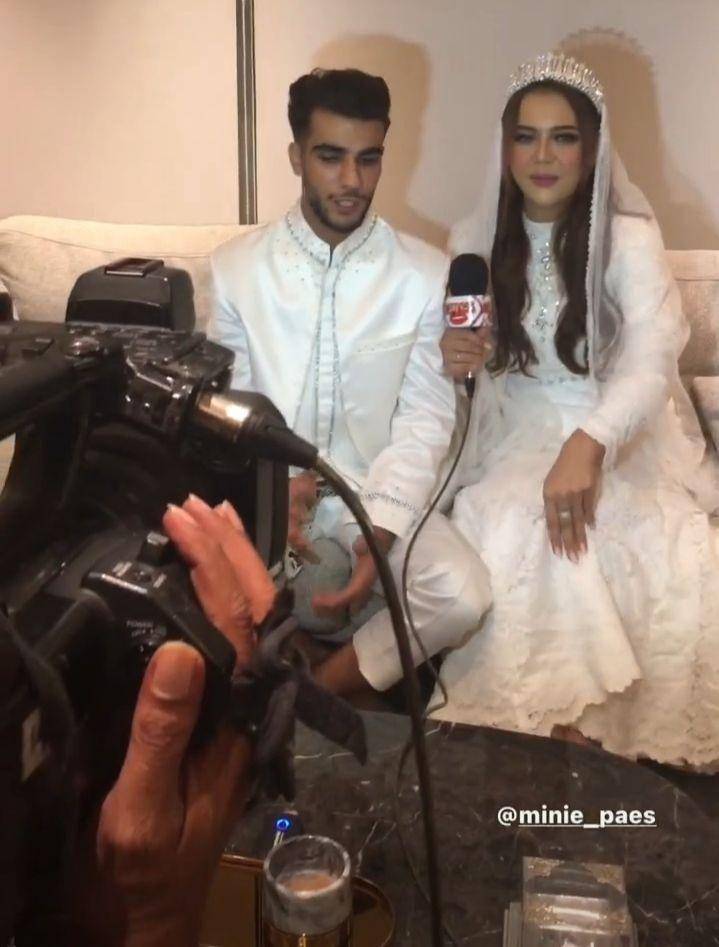 potret pernikahan Ratu Rizky Nabila dan Ibrahim (instagram.com/latansa_wedding)
