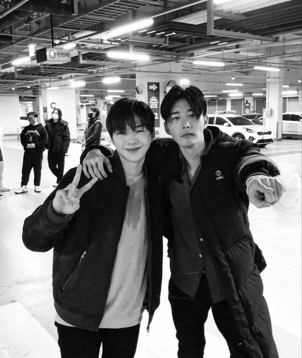 Kang Daniel dan Kim Kwon di drama Rookie Cops (instagram.com/_____ripley)