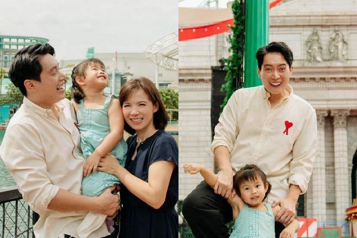 10 Potret Liburan Keluarga Edric Tjandra di Singapura, Happy Family!