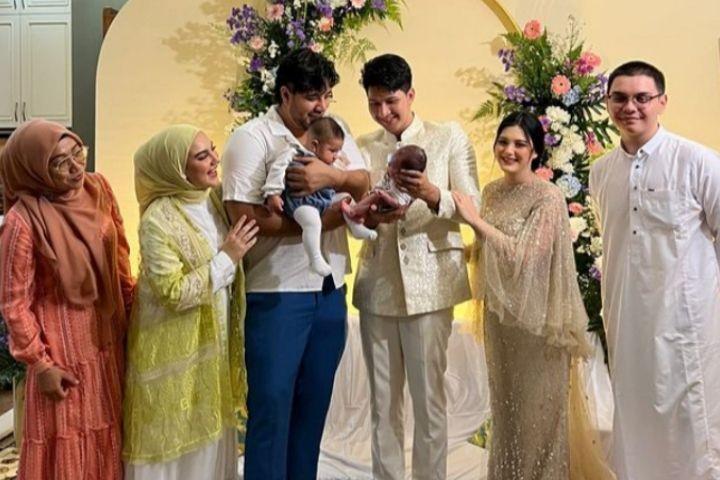 10 Momen Akikah Baby Zayn, Anak Aditya Zoni dan Yasmine Ow