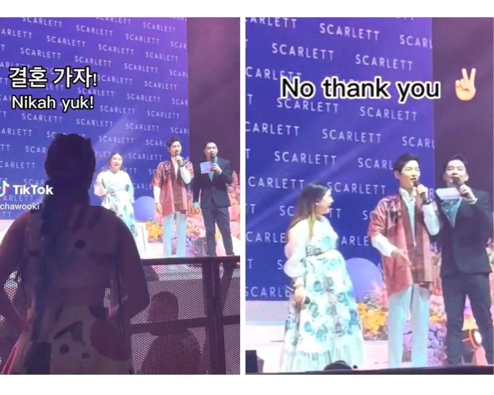 10 Momen Song Joong Ki Tolak Lamaran Chika Jessica: No Thank You!