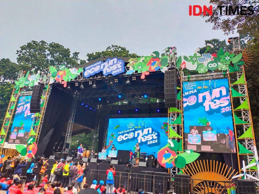 Pertamina gelar Eco RunFest 2022 (IDN Times/Ilman)