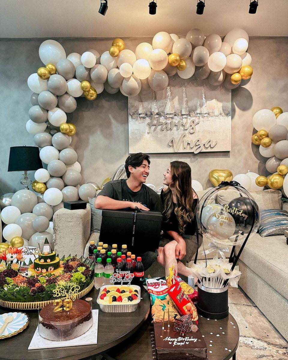 potret perayaan ulang tahun Harris Vriza (instagram.com/harrisvriza)