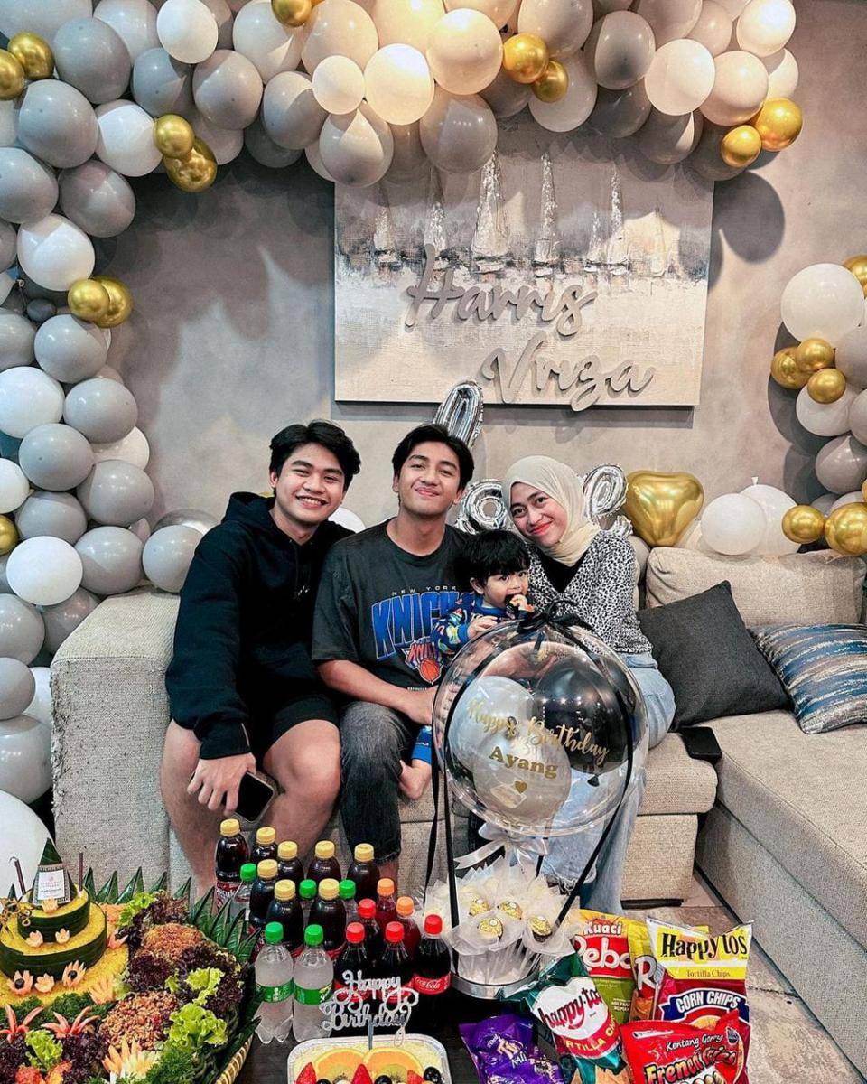 potret perayaan ulang tahun Harris Vriza (instagram.com/harrisvriza)