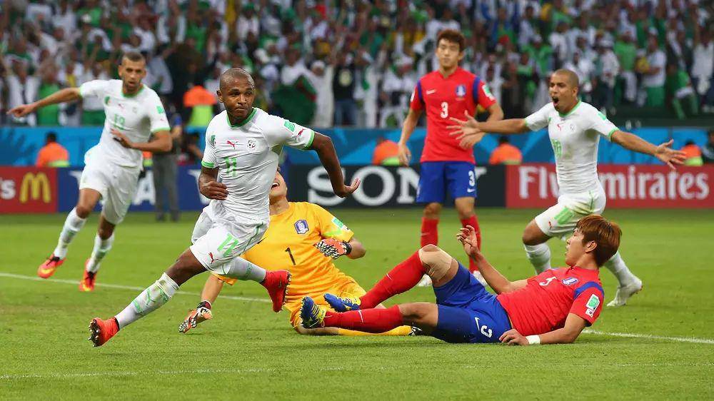 Korea Selatan melawan Aljazair di Piala Dunia 2014. (fifa.com)