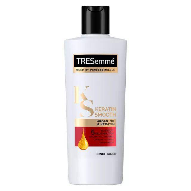 Tresemme Keratin Smooth Argan Oil Conditioner (shopee.co.id/Shopee Supermarket)