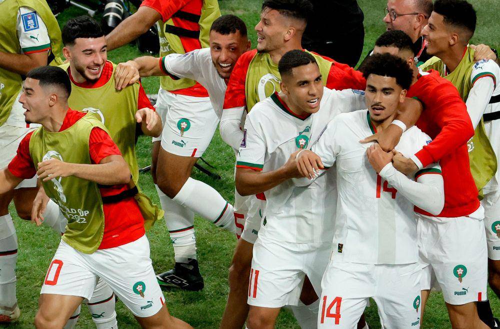 Maroko menang melawan Belgia (twitter.com/CAF_Online)
