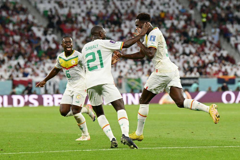 Senegal menaklukkan Qatar (twitter.com/CAF_Online)