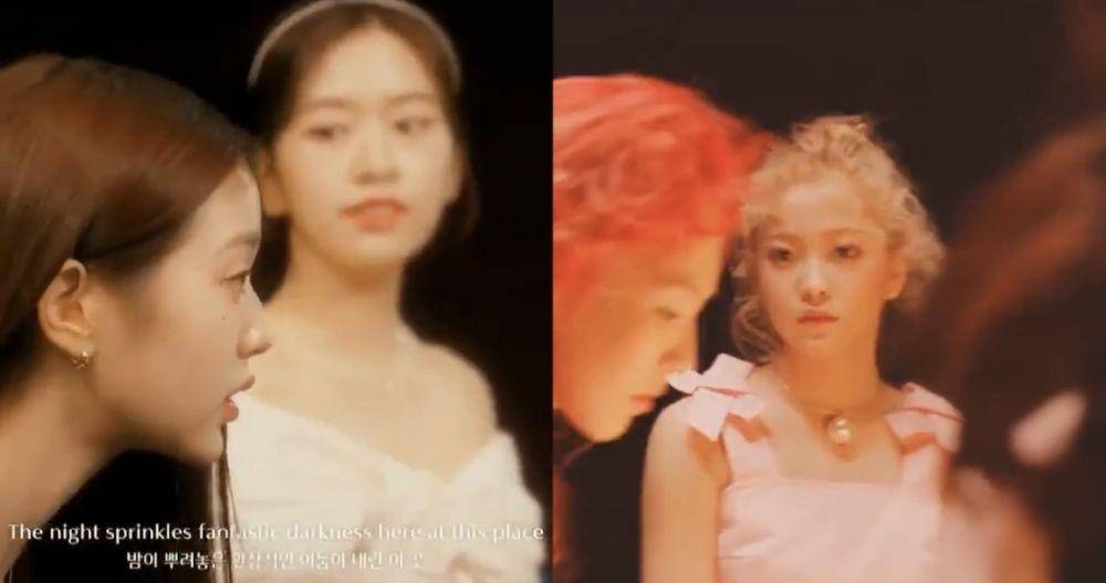 kemiripan VCR IVE dan MV Red Velvet (twitter.com/05_99_02)