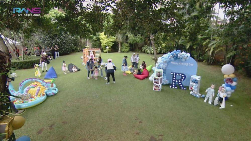 pesta ulang tahun Rayyanza (youtube.com/ransentertainment)