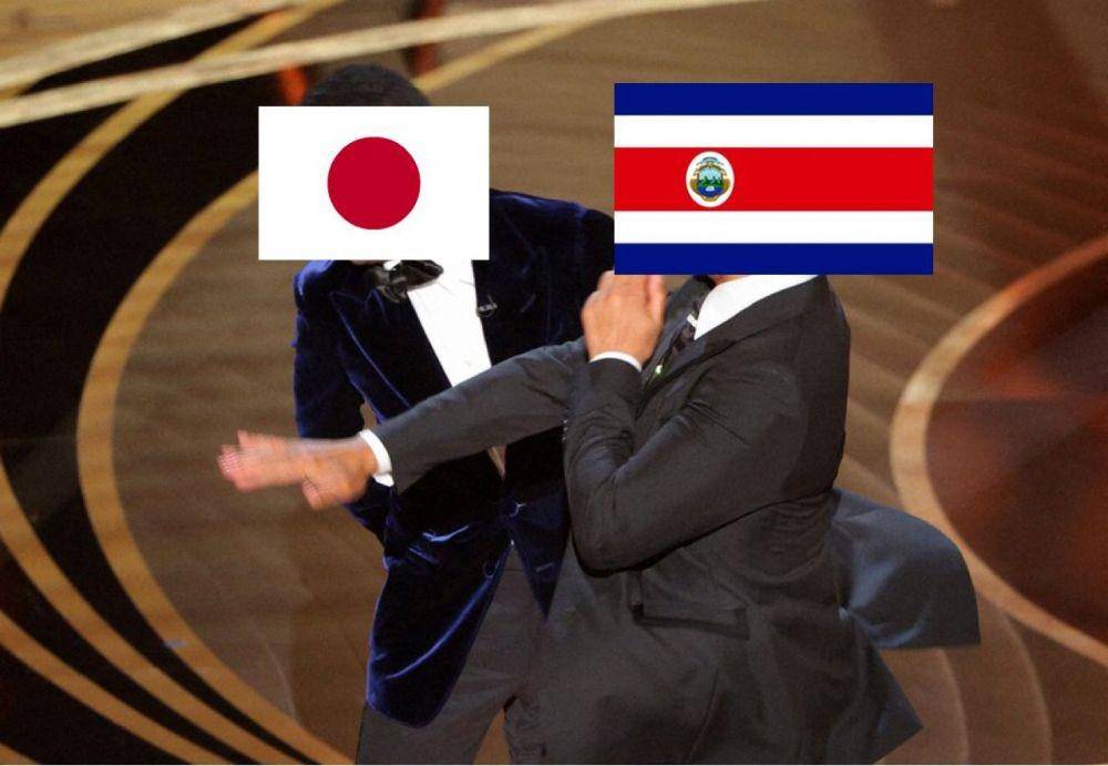meme Jepang kalah dari Kosta Rika (twitter.com/yumiki_tenet)