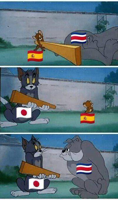 meme Jepang kalah dari Kosta Rika (twitter.com/nocontextfooty)