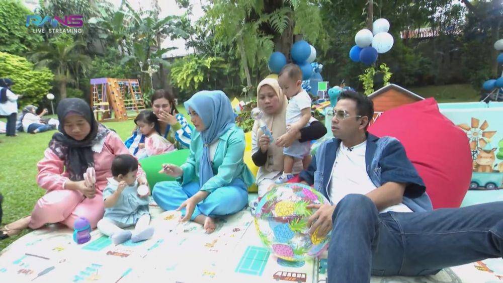 pesta ulang tahun Rayyanza (youtube.com/ransentertainment)