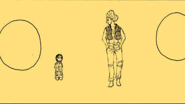 Chrollo dan Uvogin. (Dok. Shueisha/Hunter x Hunter)