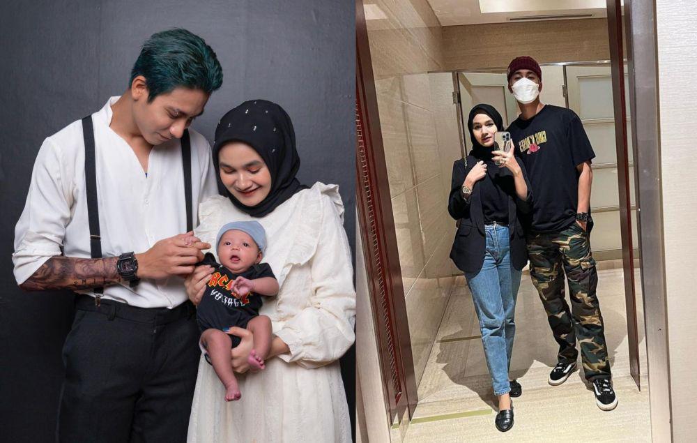 9 Potret Bahagia Keluarga Evan Marvino setelah Dikaruniai Anak Pertama