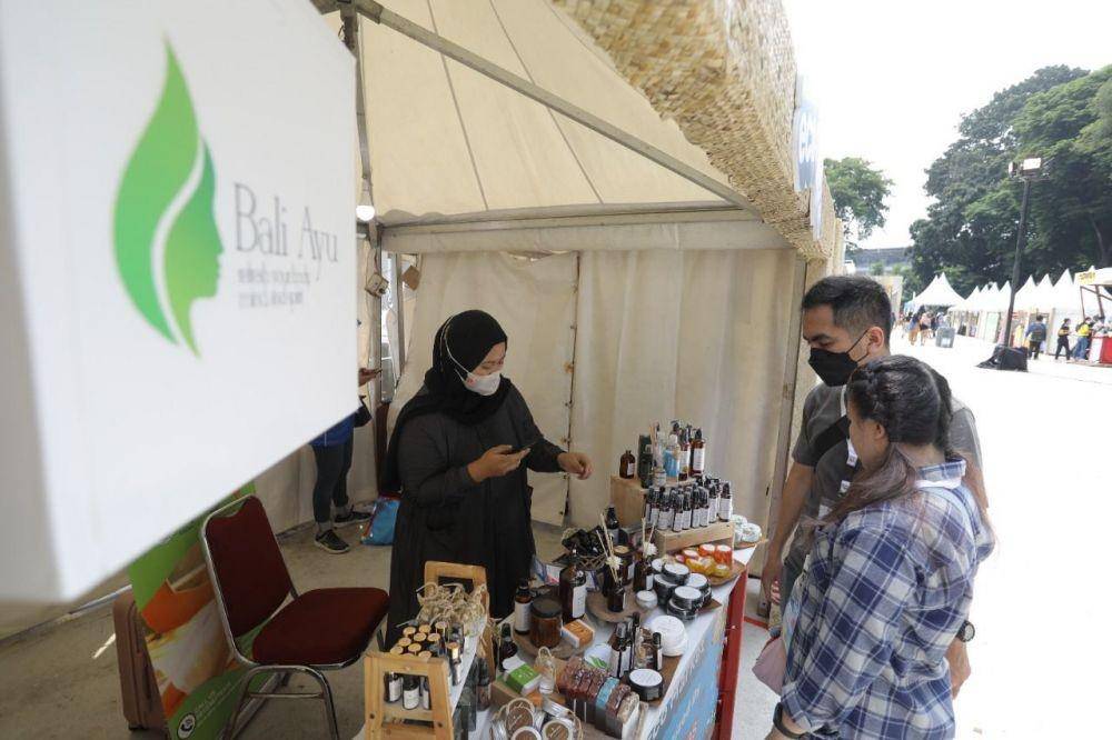 Sebanyak 8.000 lebih peserta menyambut antusias edukasi gaya hidup berkelanjutan yang diinisiasi Pertamina dalam Pertamina Eco- RunFest 2022. (Dok. Pertamina)